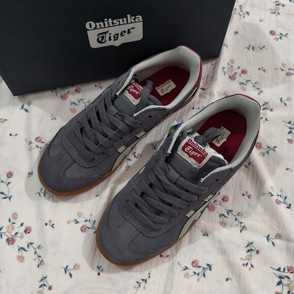 Onitsuka Tiger Grey Sneakers - Picture 1 of 7